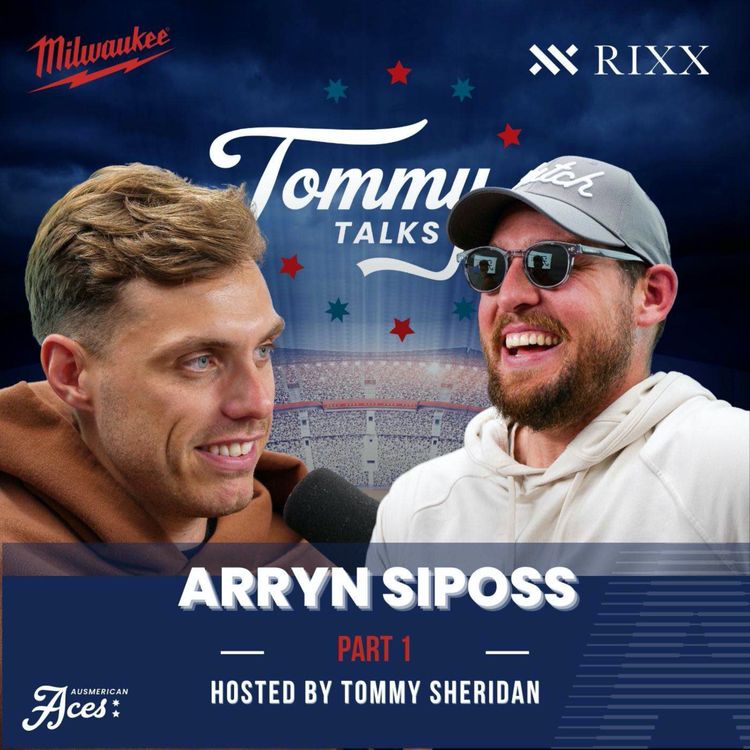 cover art for Tommy Talks with Philadelphia Eagles Punter, Arryn Siposs! Super Bowl LVII (Part 1)