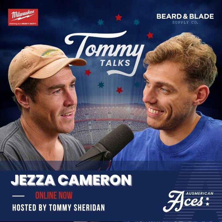 cover art for Tommy Talks with Jezza Cameron. AFL Grand Final antics, golf and more!