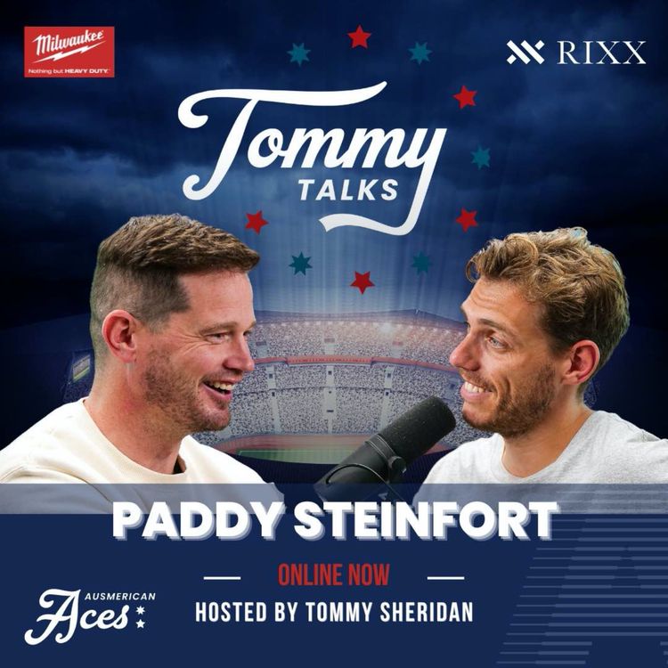 cover art for Tommy Talks with Paddy Steinfort! Performance expert that's left his mark on Patrick Mahomes and other MVP's!