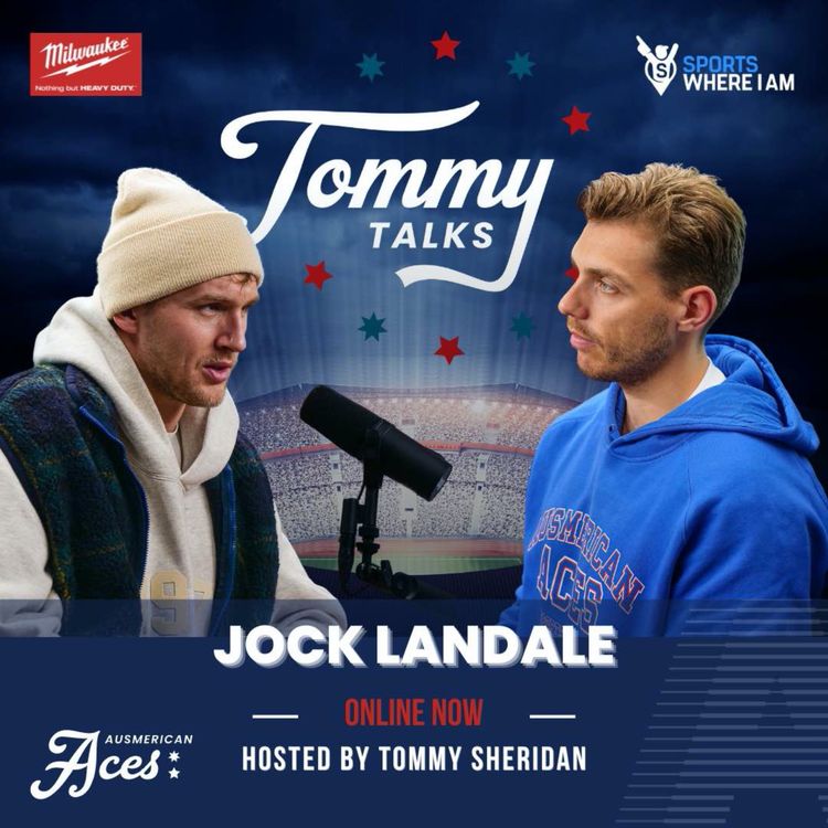 cover art for Tommy Talks with Jock Landale! Life at the Suns, The Boomers & more!