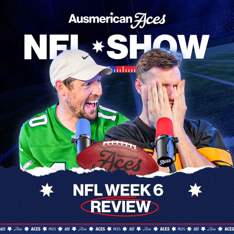 cover art for Aces NFL Show Week 6 Review: Jets Stink & Hurts needs to wake up!