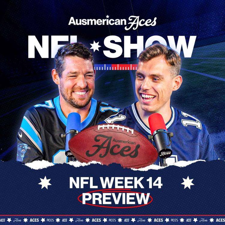 cover art for Aces NFL Show: The AFC South Heats Up, New York Tinder, Tommy's Bold SuperBowl Prediction and Week 14 Preview