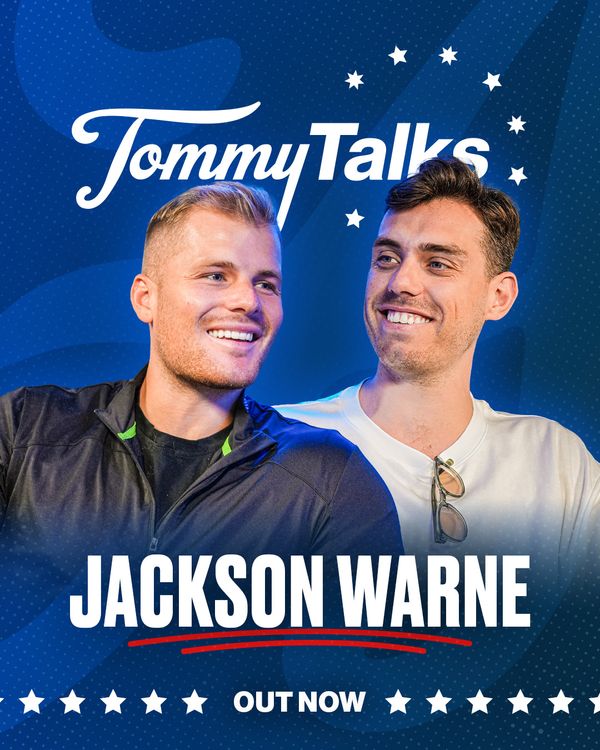 cover art for Tommy Talks with Jackson Warne!