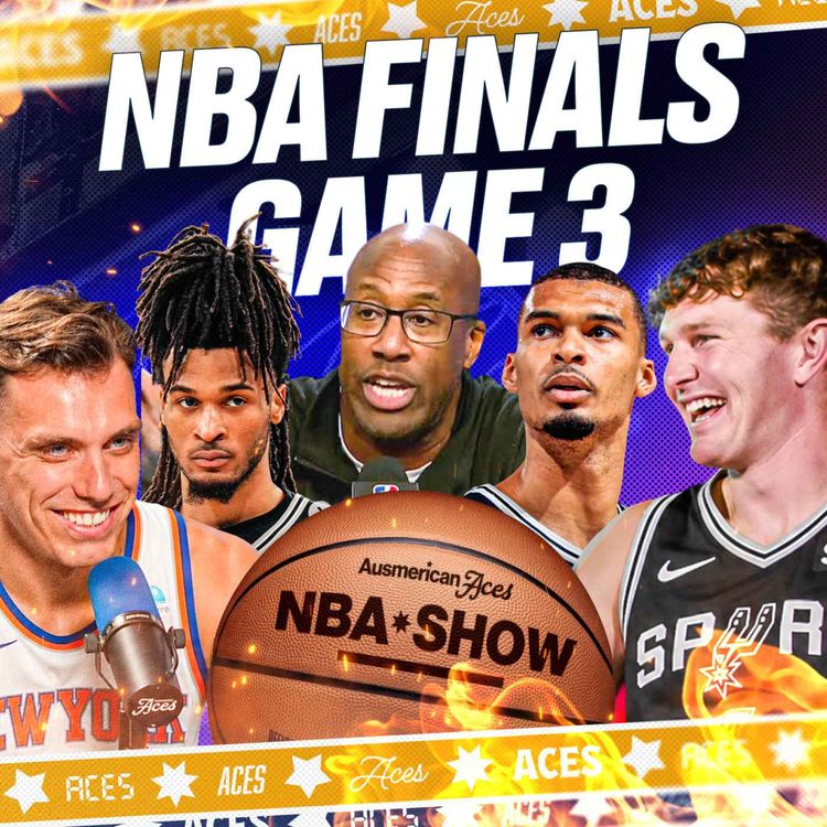 cover art for Trump Rattles the Knicks, Spurs in 6? | Aces NBA Show with Tom Green!