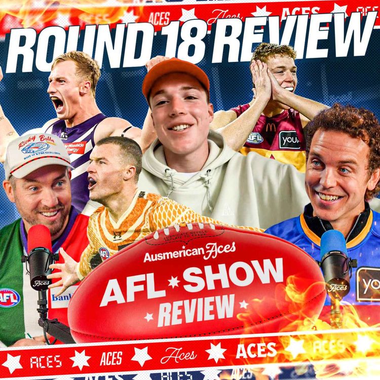 cover art for Logan Morris Interview, Daisy's Purple Glaze & Carlton Reality Check | Aces AFL Round 18 Review