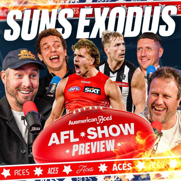 cover art for Suns Exodus? The Tribunal Is a Lottery + Browny Becomes the 12th Man! | Aces AFL Preview