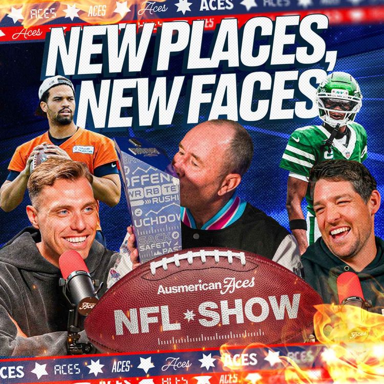 cover art for The Bears wont make the Playoffs! New Faces, New Places | Aces NFL Show