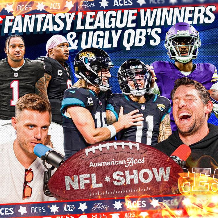 cover art for Fantasy League WINNERS 🏆 Offences & Defences We’re ALL IN On + Ugly QB Situations & Rookie Watch!
