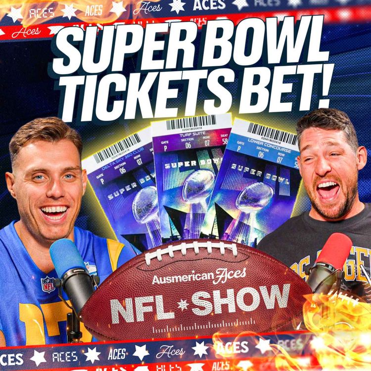 cover art for NFL Division Winners REVEALED + The Ultimate Super Bowl Tickets Bet | Aces NFL Show