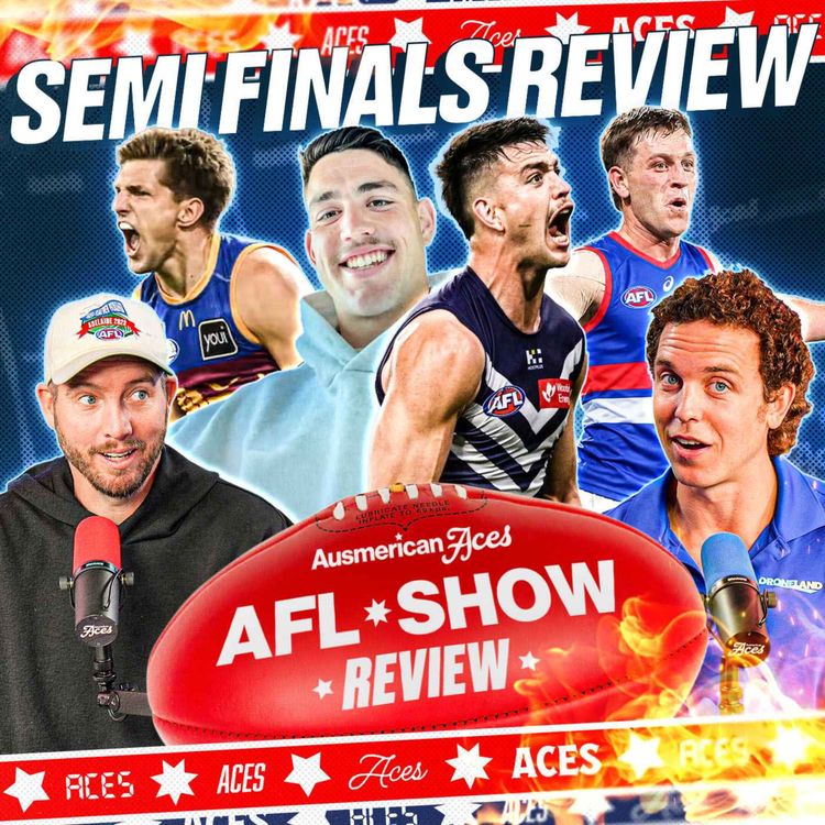 cover art for Pat Voss talks Prelims, Zak Butters to the Dogs & Semi Final Recap | Aces AFL Review