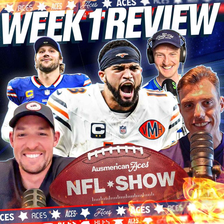 cover art for NFL Week 1 REVIEW: Bills Are SCARY! Bears Put Up 59 & Tommy’s Super Bowl Pick Is in TROUBLE