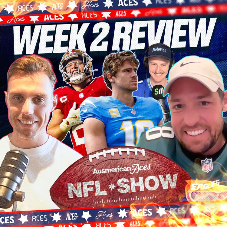 cover art for Justin Herbert STINKS! Caleb Williams Goes Down + 4 Teams without a TD | ACES NFL Week 2 Review