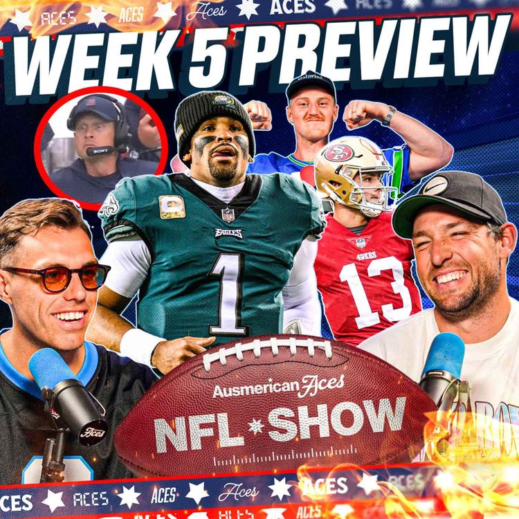 cover art for Ben Johnson vs LaFleur, 49ers in Seattle & Eagles in TROUBLE? | Aces NFL Week 5 Preview