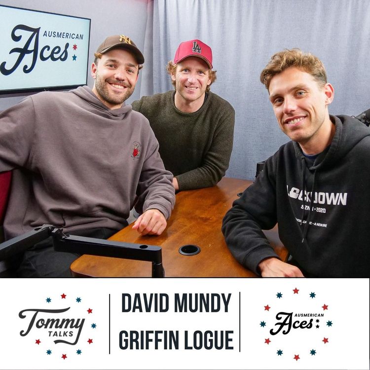 cover art for Tommy Talks with David Mundy & Griffin Logue. The Old Bull & Young Buck!