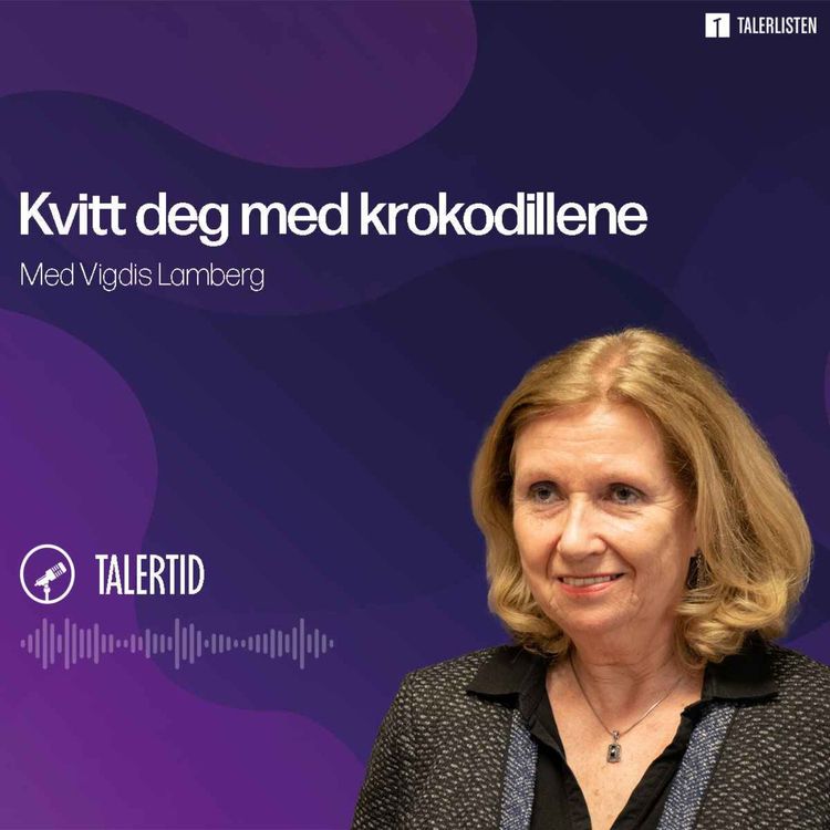 cover art for Kvitt deg med krokodillene! Samtale med Vigdis Lamberg