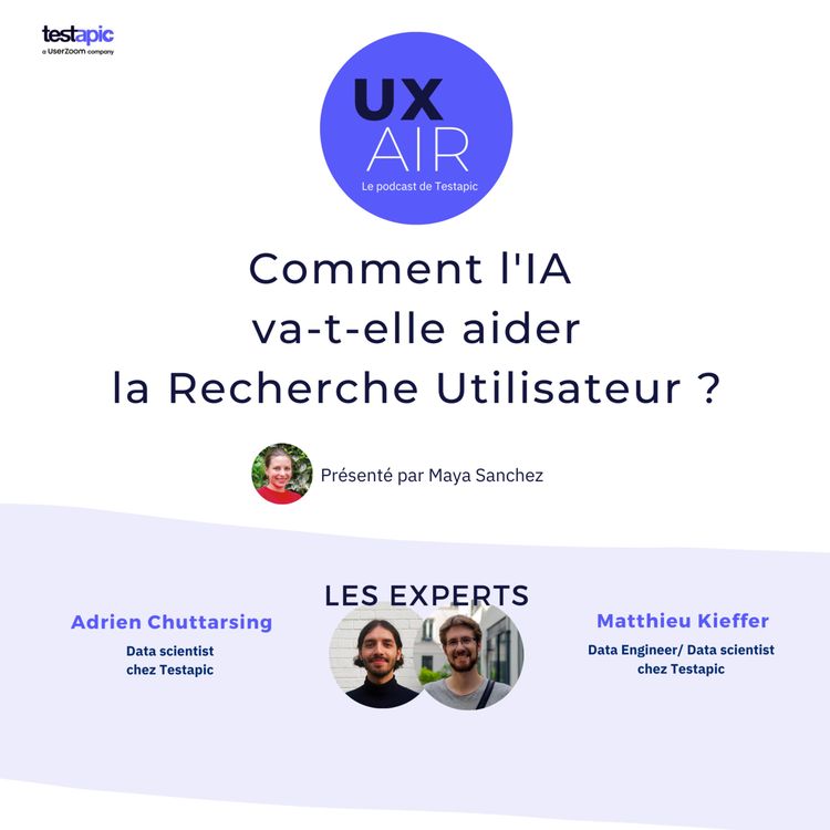 cover art for Comment l’IA va-t-elle aider la Recherche Utilisateur ? 