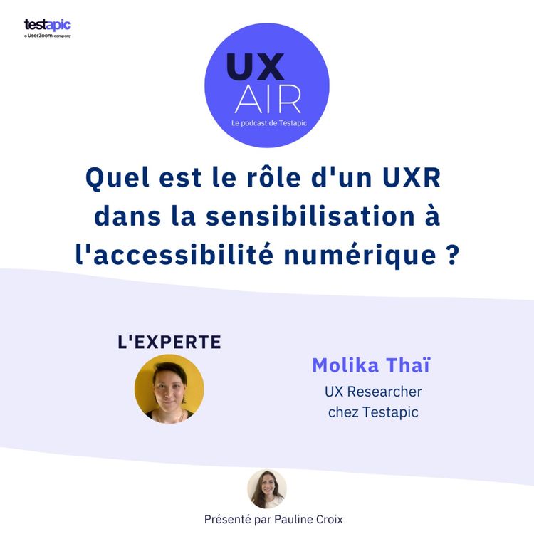 cover art for Quel est le rôle d'un UXR  dans la sensibilisation à l'accessibilité numérique ?