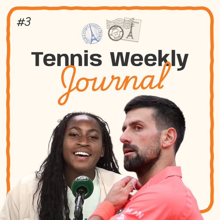 cover art for Coco Gauff brings the style but not rackets, Djokovic saves Chatrier crowd from downpour