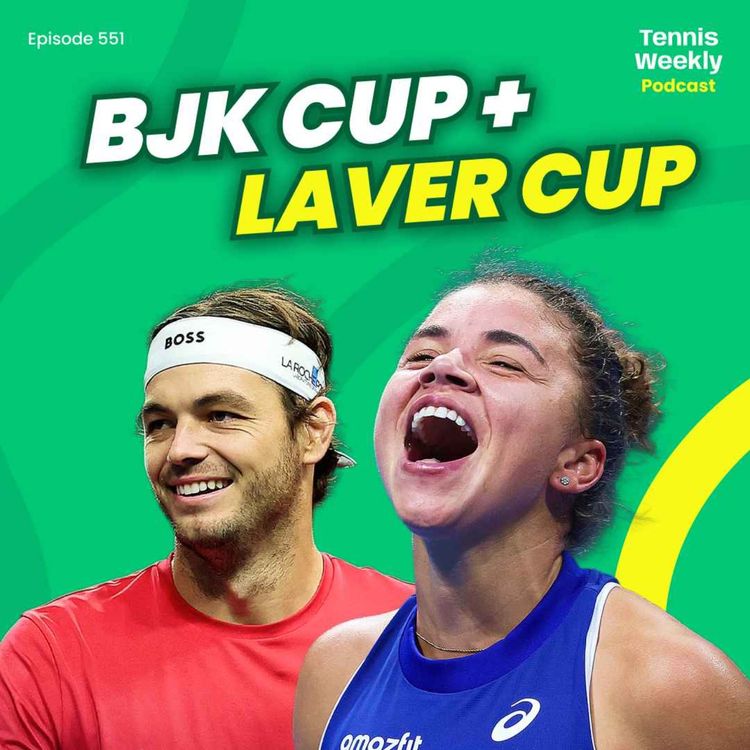 cover art for Team World win Laver Cup, Swiatek triumphs in Korea + Italy defend BJK Cup crown! 