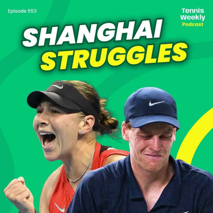cover art for Anisimova wins in Beijing, Sinner retires in Shanghai + Zverev's slow court conspiracy