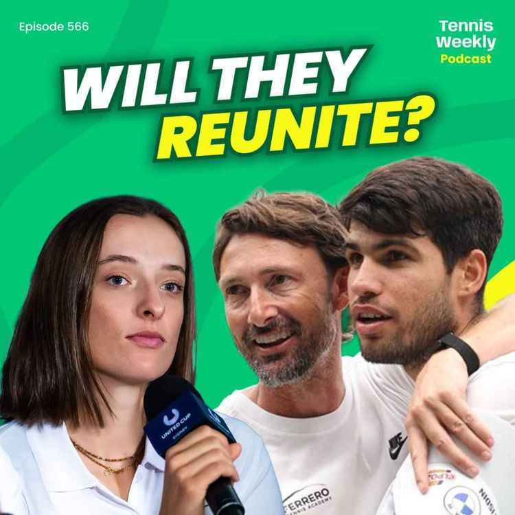 cover art for Alcaraz-Ferrero split unpacked, Iga on 'Battle of the Sexes' + AO Wildcard debate! 
