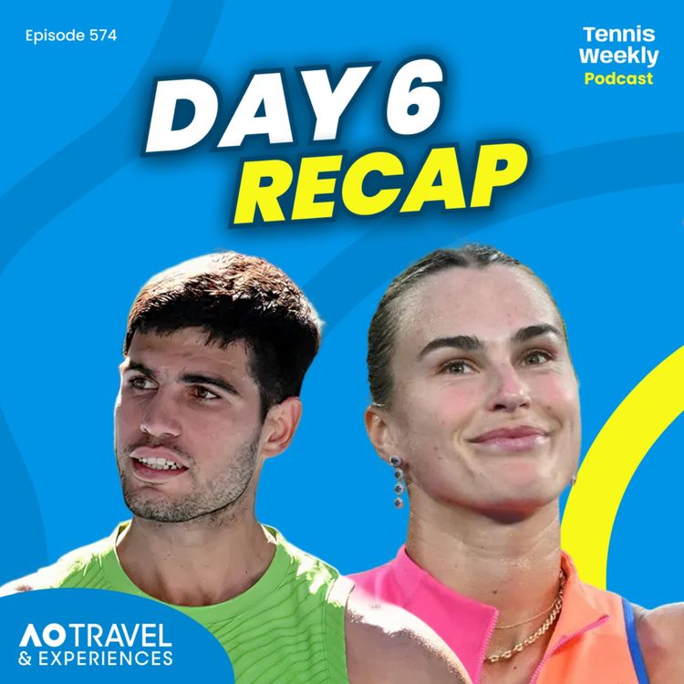 cover art for Australian Open Day 6 - Alcaraz exhibition on Rod Laver as Gauff and Sabalenka survive 