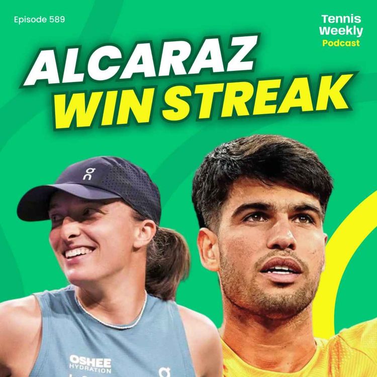 cover art for Alcaraz still undefeated, Sinner vs Fonseca + Sabalenka supports best of 5 sets! 