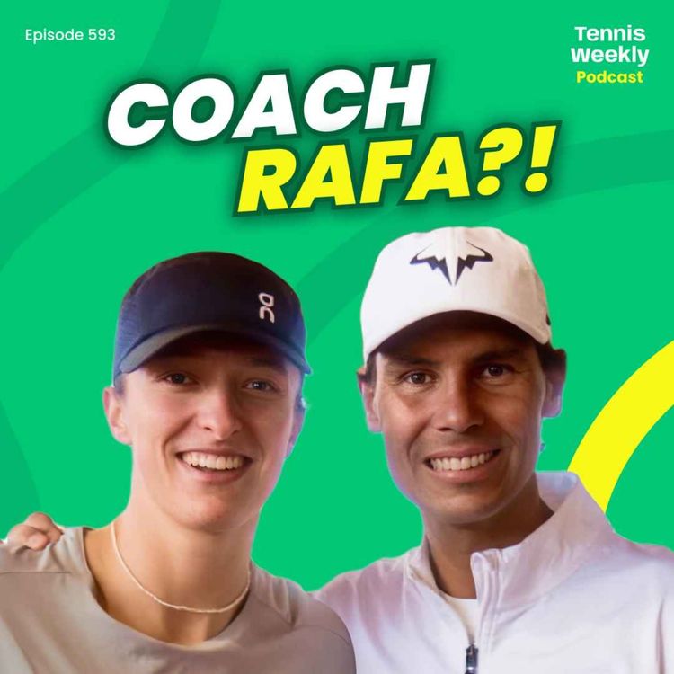 cover art for Swiatek gets Nadal masterclass, Pegula defends Charleston + Paul wins 1st clay title