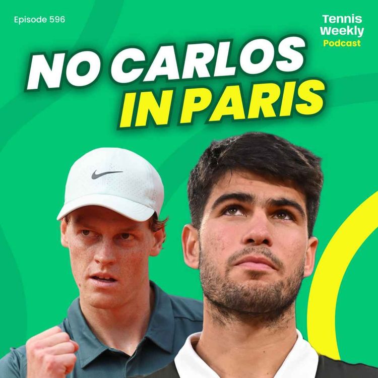 cover art for Alcaraz to miss French Open, Sabalenka ousts Osaka + Gauff & Swiatek fall sick in Madrid