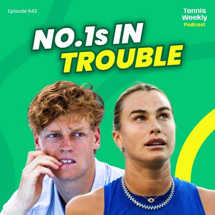 cover art for Sincaraz out of Cincinnati, Sabalenka's struggles continue + Swiatek back on track?