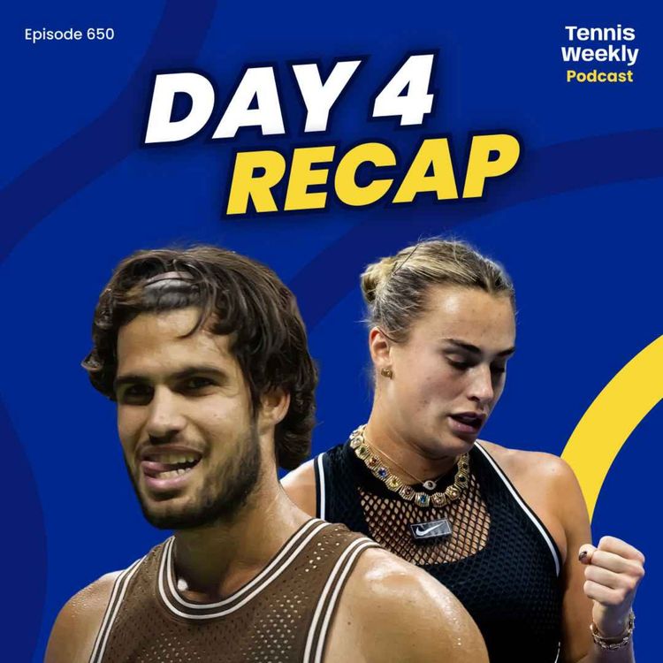 cover art for US Open Day 4: Alcaraz battles back as Sabalenka finds her level in New York