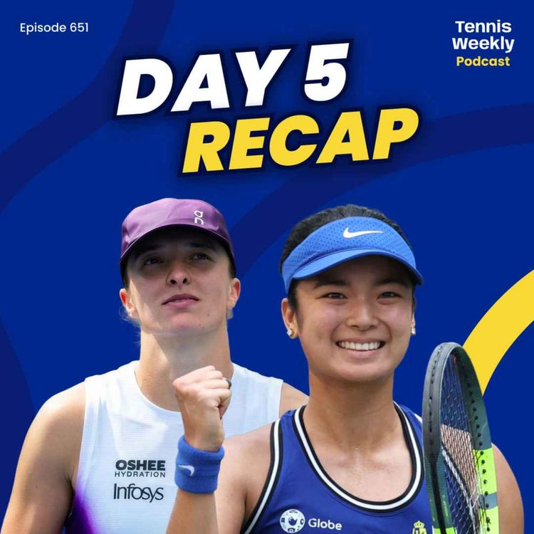 cover art for US Open Day 5: Eala set for Jovic showdown as Swiatek continues dominant form