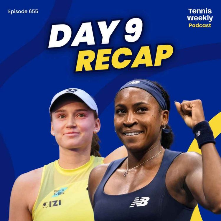 cover art for US Open Day 9: Rybakina closes in on No.1, Coco cruises and Swiatek's shock defeat 