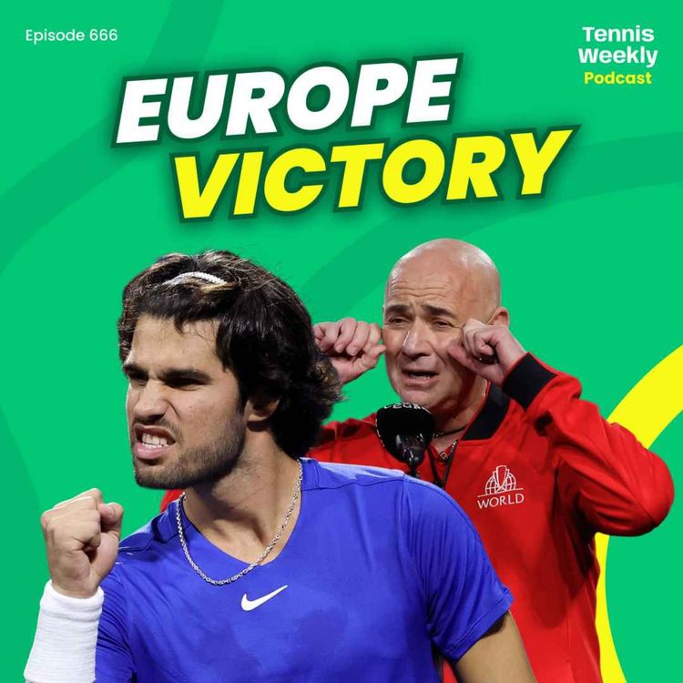 cover art for Alcaraz & Zverev lead Europe to Laver Cup glory + Czechia dominate the BJK Cup! 