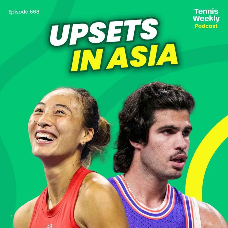 cover art for Shanghai Shocks: Alcaraz Upset by Bergs, Djokovic’s ATP Finals Drama & Zheng Wins China Open