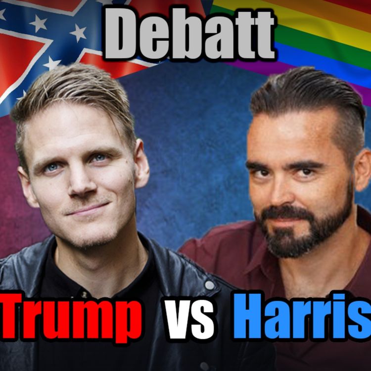 cover art for 97. Trump vs Harris | Debatt #97 Josef Barkenbom vs Ryan Bussell