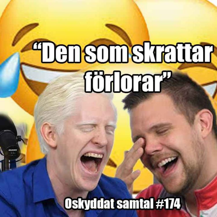 cover art for 174. Ordvitsar, humor & Stockholm vs Göteborg - "Den som Skrattar förlorar" killarna
