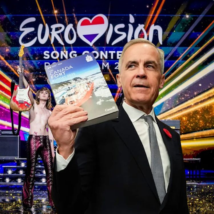 cover art for Mark Carney Wants an Election (and Eurovision)