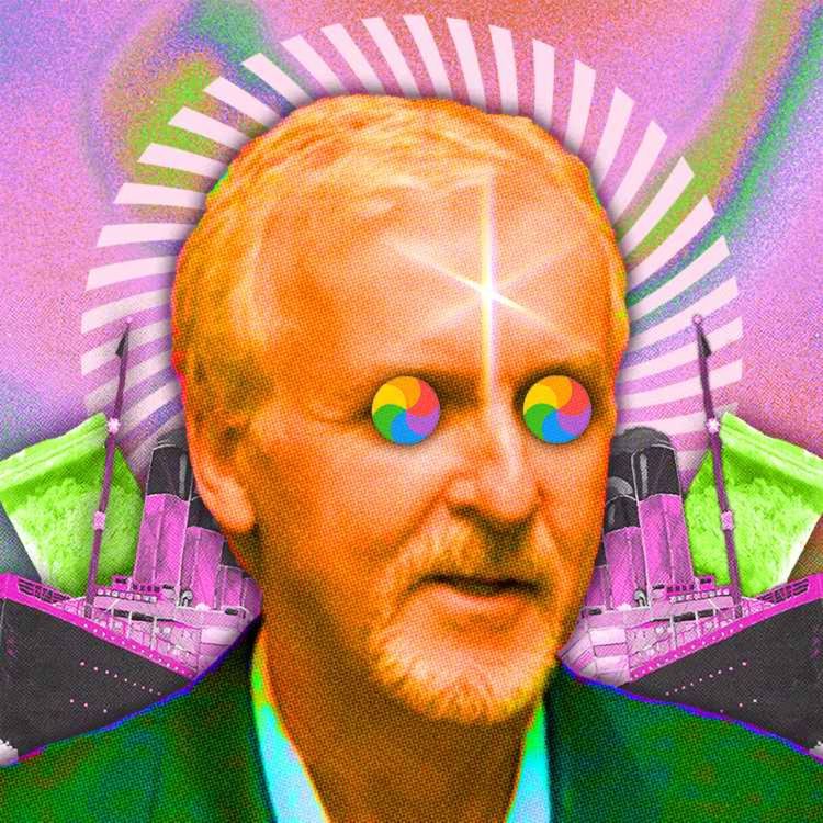 cover art for Who Drugged James Cameron? A Titanic Mystery