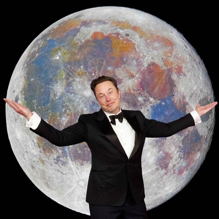 cover art for Musk to Monetize Moon