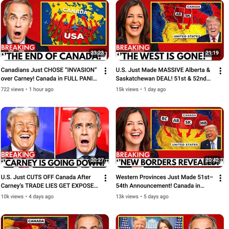 cover art for Alberta Separatism, meet MAGA Slopaganda!