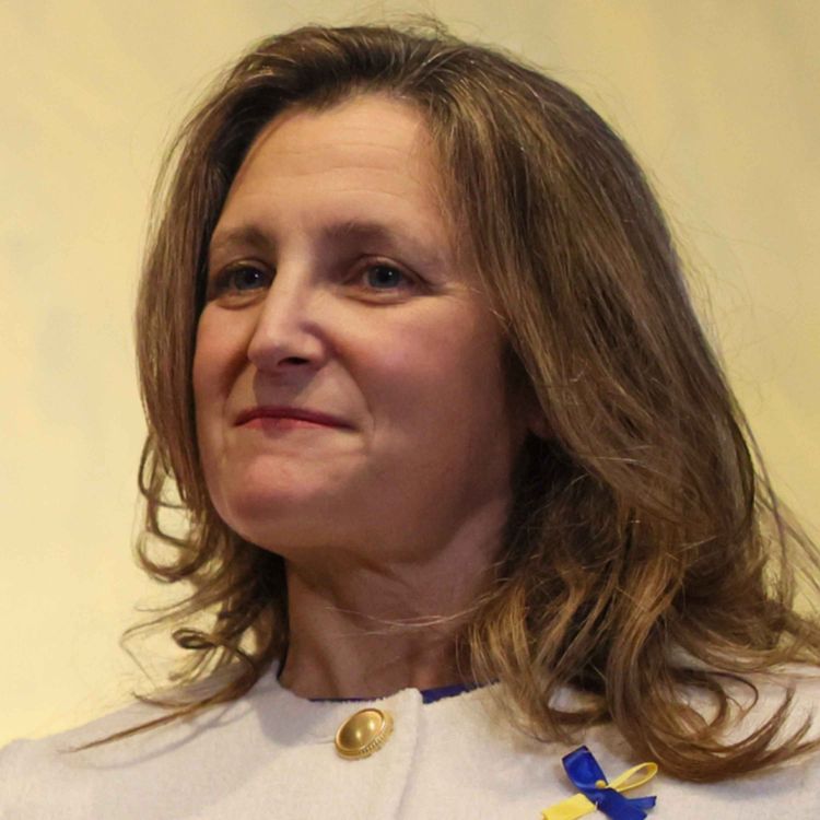 cover art for Introducing the Nuance: Chrystia Freeland on Trump and Putin