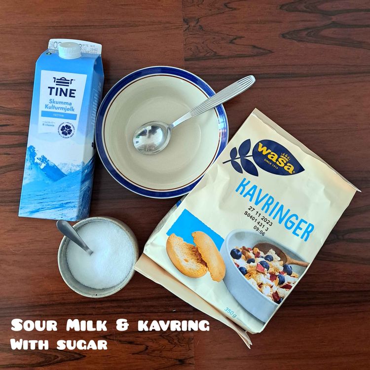 cover art for Sour milk & Kavring with Sugar (solo)