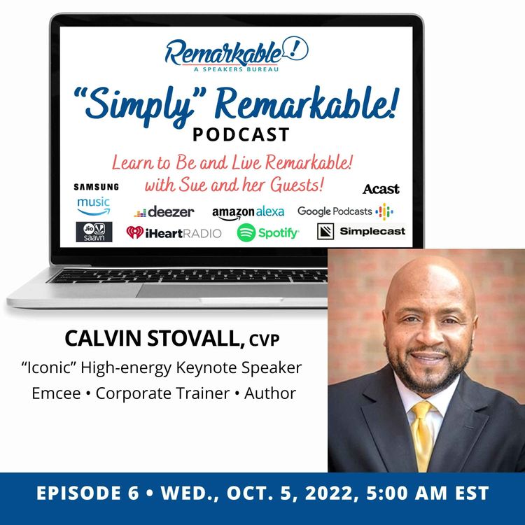 cover art for “Simply” Remarkable! with Calvin Stovall