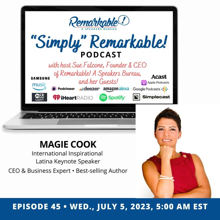 cover art for “Simply” Remarkable! with Magie Cook