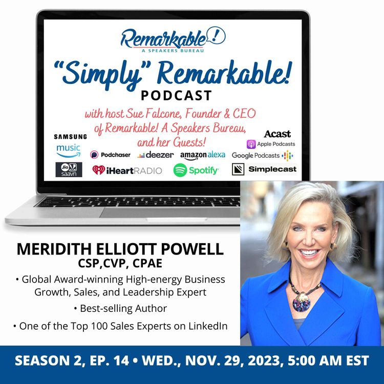 cover art for “Simply” Remarkable! with encore guest Meridith Elliott Powell