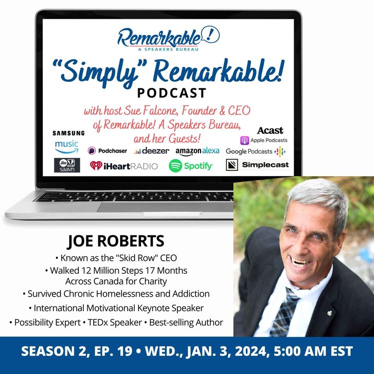 cover art for “Simply” Remarkable! with Joe Roberts Skid Row CEO