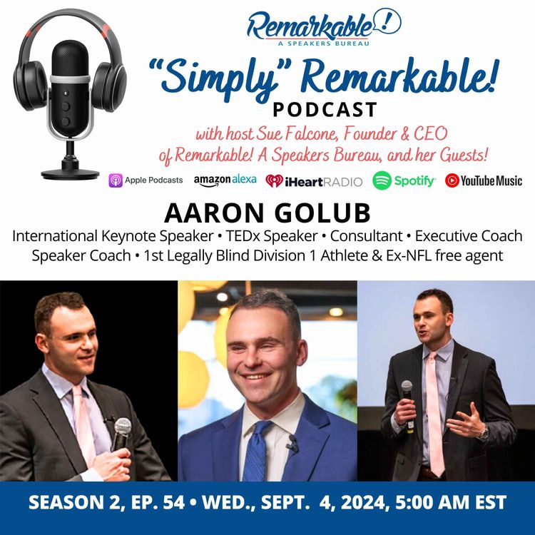 cover art for “Simply” Remarkable! with encore guest, Aaron Golub!