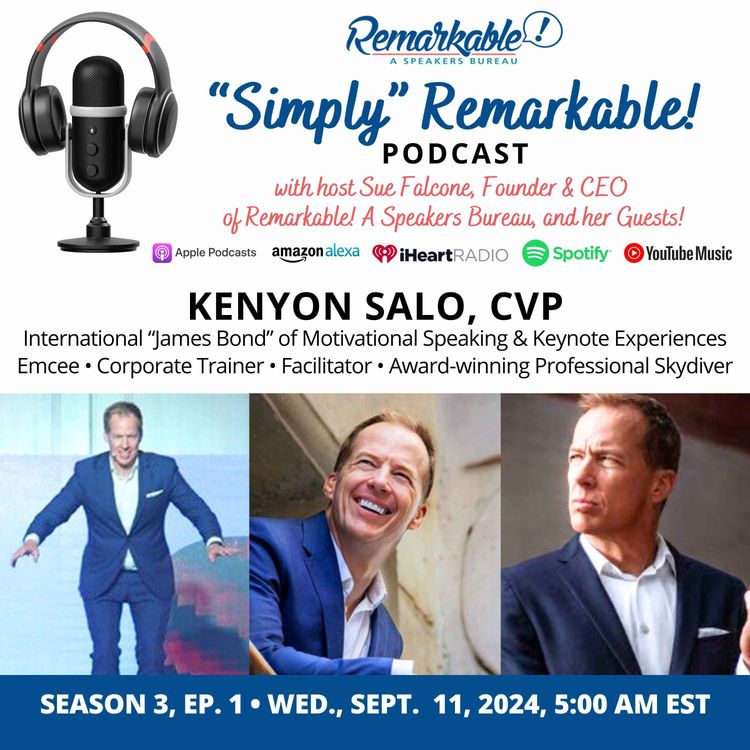 cover art for “Simply” Remarkable! with returning guest Kenyon Salo, CVP!