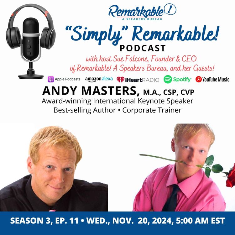 cover art for “Simply” Remarkable! with encore guest Andy Masters, CSP